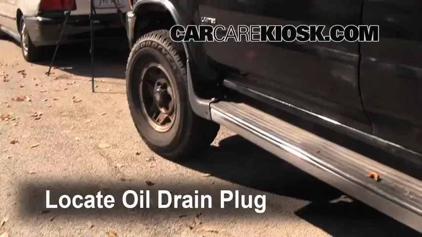 1994 Toyota 4Runner SR5 3.0L V6 Oil Change Oil and Oil Filter